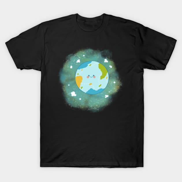 Happy Planet climate change future T-Shirt by Arpi Design Studio